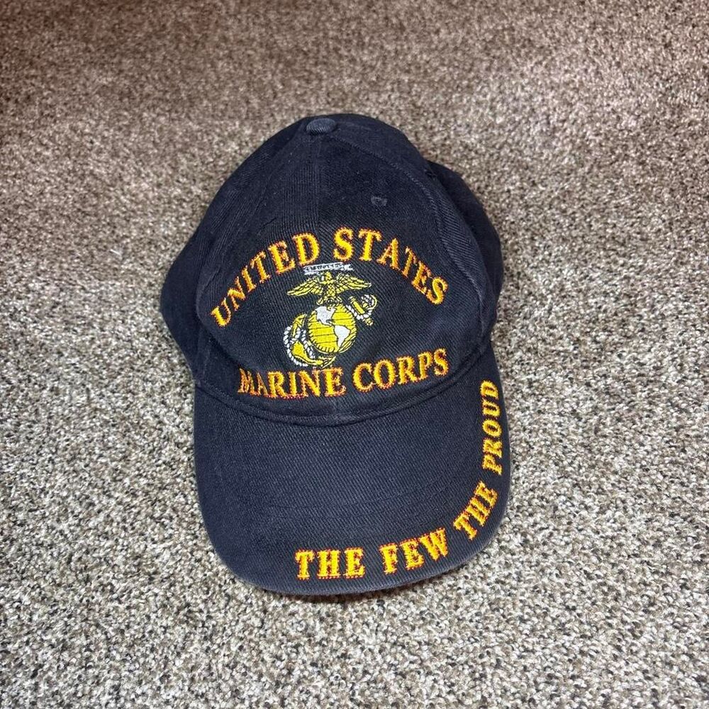 Unbranded Men's Black and Navy Hat
